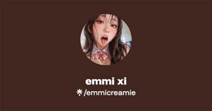 Emmi Xi / iamemxi leak pics and videos