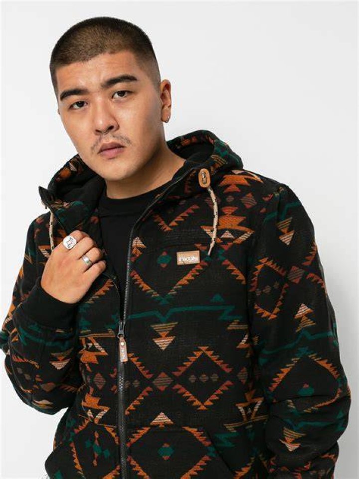 Iriedaily Santania Hood Petrol Red Jacke IMPERICON CH