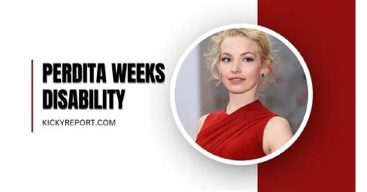 Understanding Perdita Weeks Disability: A Comprehensive Guide